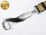 Jaeger Lecoultre V9F White Dial on Black Leather Strap A868 - Görsel 28