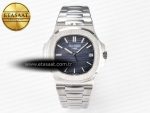 Nautilus 5711/1A-010 3KF 1:1 Best Edition Blue Textured Dial on SS Bracelet A324 Super Clone - Görsel 3