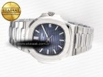 Nautilus 5711/1A-010 3KF 1:1 Best Edition Blue Textured Dial on SS Bracelet A324 Super Clone - Görsel 9