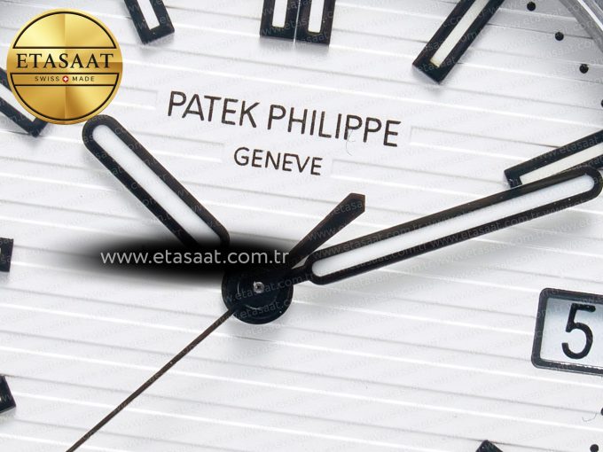 Nautilus 5711/1A PPF 1:1 Best Edition White Textured Dial on SS Bracelet 324CS V3 - Görsel 10