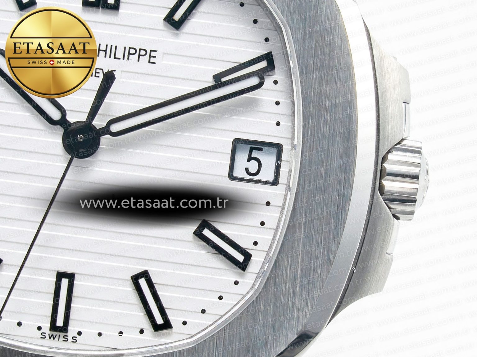 Nautilus 5711/1A PPF 1:1 Best Edition White Textured Dial on SS Bracelet 324CS V3 - Görsel 11