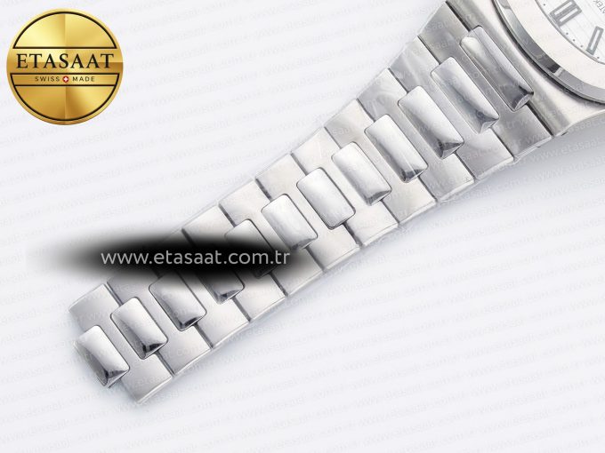 Nautilus 5711/1A PPF 1:1 Best Edition White Textured Dial on SS Bracelet 324CS V3 - Görsel 25