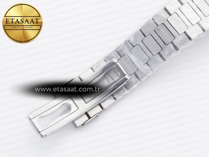 Nautilus 5711/1A PPF 1:1 Best Edition White Textured Dial on SS Bracelet 324CS V3 - Görsel 27