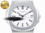Nautilus 5711/1A PPF 1:1 Best Edition White Textured Dial on SS Bracelet 324CS V3 - Görsel 4