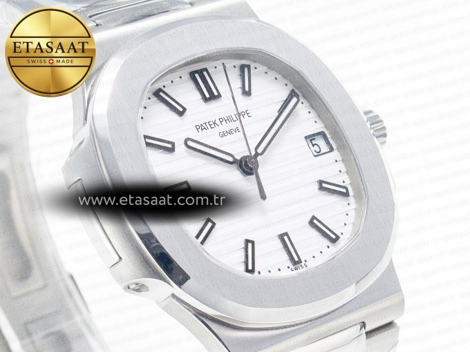 Nautilus 5711/1A PPF 1:1 Best Edition White Textured Dial on SS Bracelet 324CS V3 - Görsel 5