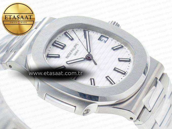 Nautilus 5711/1A PPF 1:1 Best Edition White Textured Dial on SS Bracelet 324CS V3 - Görsel 7