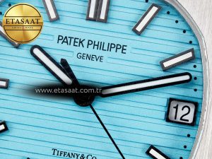 Nautilus 5711 3KF 1:1 Best Edition Tiffany Blue Dial on SS Bracelet A324 Super Clone V2 - Görsel 10
