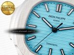 Nautilus 5711 3KF 1:1 Best Edition Tiffany Blue Dial on SS Bracelet A324 Super Clone V2 - Görsel 12