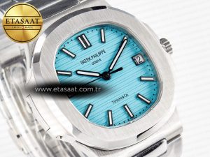 Nautilus 5711 3KF 1:1 Best Edition Tiffany Blue Dial on SS Bracelet A324 Super Clone V2 - Görsel 5