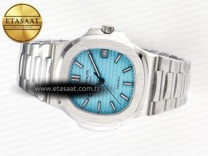 Nautilus 5711 3KF 1:1 Best Edition Tiffany Blue Dial on SS Bracelet A324 Super Clone V2 - Görsel 9