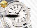 Nautilus 5711 3KF 1:1 Best Edition White Dial on SS Bracelet A324 Super Clone V2 - Görsel 5