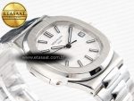 Nautilus 5711 3KF 1:1 Best Edition White Dial on SS Bracelet A324 Super Clone V2 - Görsel 7