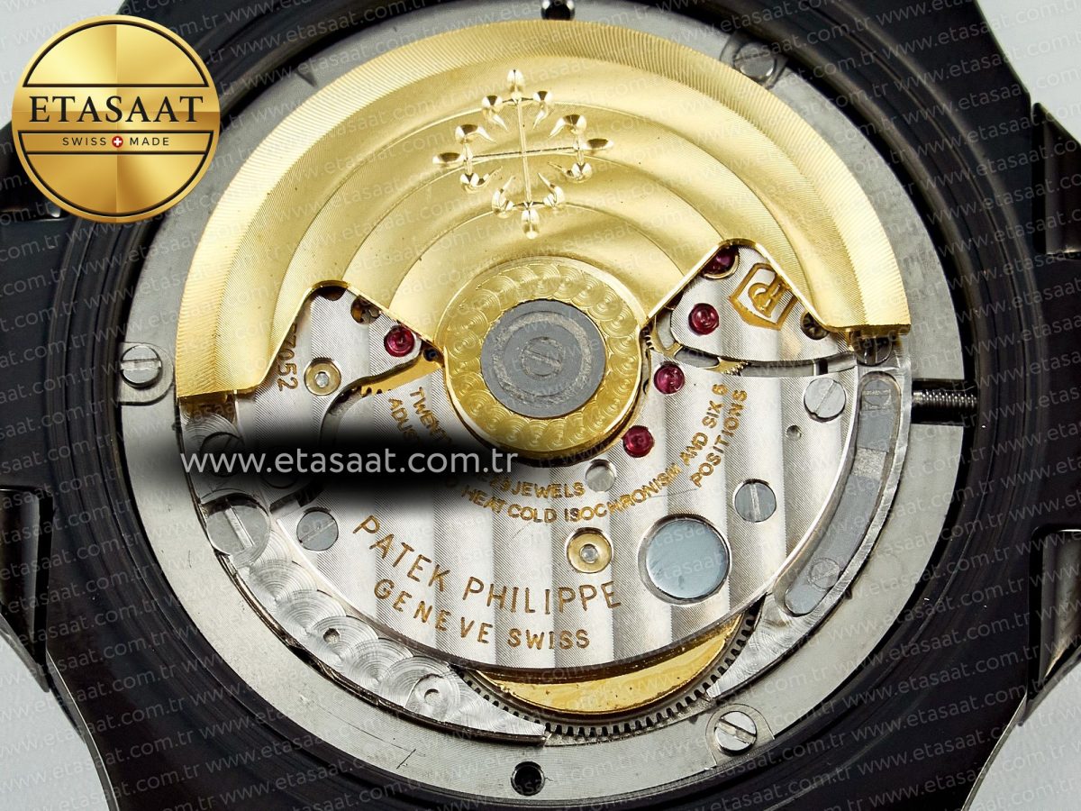 Nautilus 5711 DIW Carbon DIWF 1:1 Best Edition Black Textured Dial on Carbon/RG Bracelet 324CS - Görsel 21