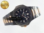 Nautilus 5711 DIW Carbon DIWF 1:1 Best Edition Black Textured Dial on Carbon/RG Bracelet 324CS - Görsel 8