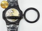 Nautilus 5711 DIW Carbon DIWF 1:1 Best Edition Green Textured Dial On Carbon Bracelet 324CS - Görsel 15