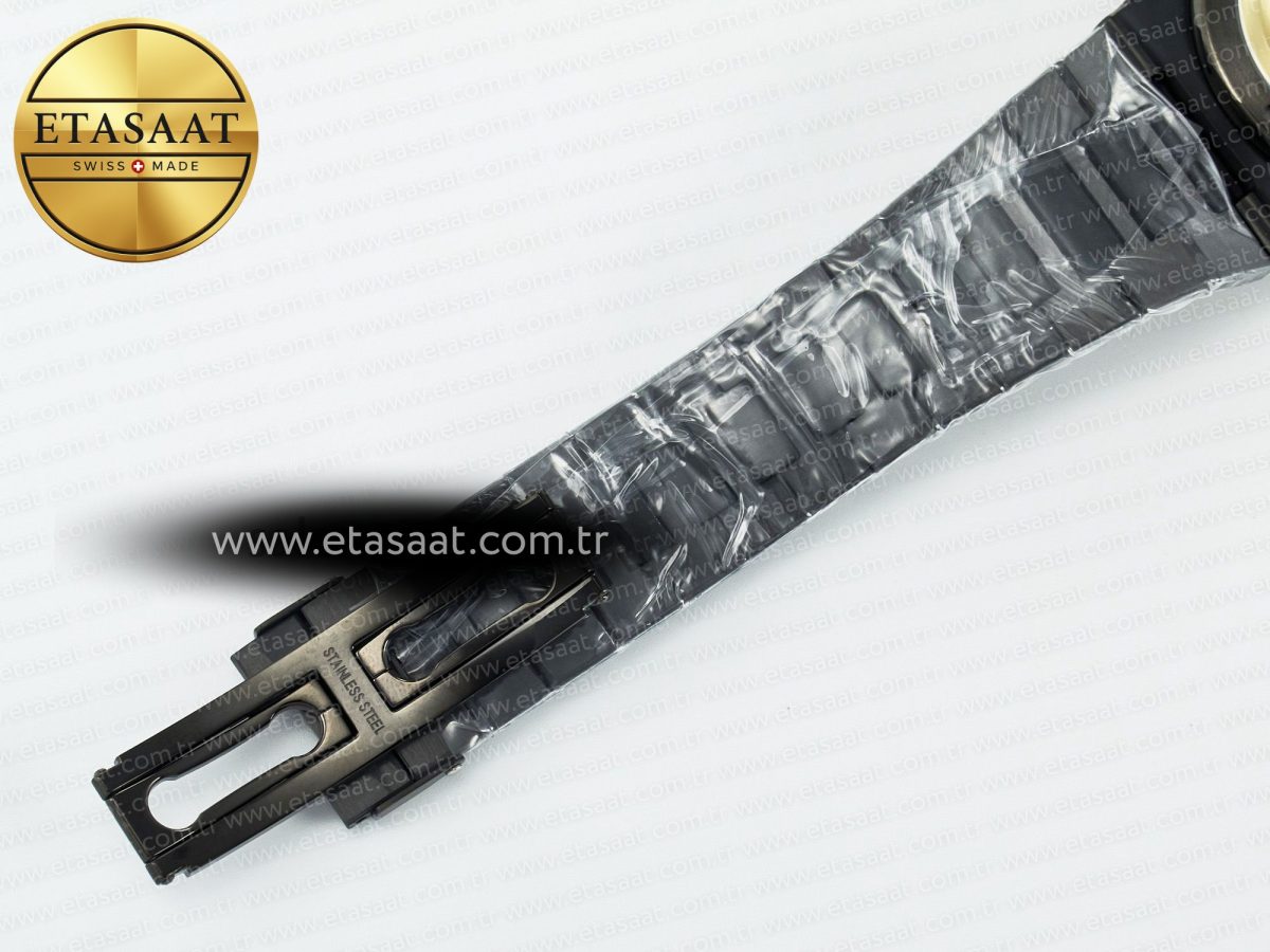 Nautilus 5711 DIW Carbon DIWF 1:1 Best Edition Green Textured Dial On Carbon Bracelet 324CS - Görsel 26