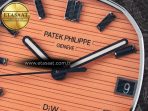 Nautilus 5711 DIW Carbon DIWF 1:1 Best Edition Orange Textured Dial On Carbon Bracelet 324CS - Görsel 10