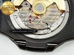 Nautilus 5711 DIW Carbon DIWF 1:1 Best Edition Orange Textured Dial On Carbon Bracelet 324CS - Görsel 21
