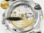 Nautilus 5711 SS 3KF 1:1 Best Edition Gray Textured Dial on Black Leather Strap A324 Super Clone V2 - Görsel 17
