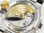 Nautilus 5711 SS 3KF 1:1 Best Edition Gray Textured Dial on Black Leather Strap A324 Super Clone V2 - Görsel 18