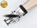 Nautilus 5711 SS 3KF 1:1 Best Edition Gray Textured Dial on Black Leather Strap A324 Super Clone V2 - Görsel 25