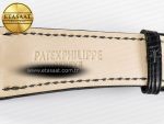 Nautilus 5711 SS 3KF 1:1 Best Edition Gray Textured Dial on Black Leather Strap A324 Super Clone V2 - Görsel 28