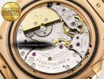 Nautilus 5712 RG PPF 1:1 Best Edition Brown Dial on Brown Leather Strap A240 Super Clone V2 - Görsel 21