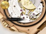 Nautilus 5712 RG PPF 1:1 Best Edition Brown Dial on Brown Leather Strap A240 Super Clone V2 - Görsel 23