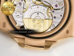 Nautilus 5712 RG PPF 1:1 Best Edition Brown Dial on Brown Leather Strap A240 Super Clone V2 - Görsel 24