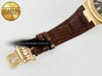 Nautilus 5712 RG PPF 1:1 Best Edition Brown Dial on Brown Leather Strap A240 Super Clone V2 - Görsel 27