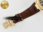 Nautilus 5712 RG PPF 1:1 Best Edition Brown Dial on Brown Leather Strap A240 Super Clone V2 - Görsel 27