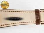 Nautilus 5712 RG PPF 1:1 Best Edition Brown Dial on Brown Leather Strap A240 Super Clone V2 - Görsel 34