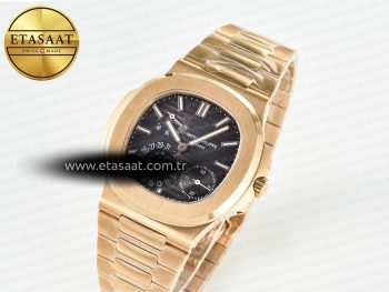Nautilus 5712 RG PPF 1:1 Best Edition Brown Dial on RG Bracelet A240 Super Clone V2