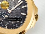 Nautilus 5712 RG PPF 1:1 Best Edition Brown Dial on RG Bracelet A240 Super Clone V2 - Görsel 12