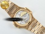 Nautilus 5712 RG PPF 1:1 Best Edition Brown Dial on RG Bracelet A240 Super Clone V2 - Görsel 19
