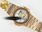 Nautilus 5712 RG PPF 1:1 Best Edition Brown Dial on RG Bracelet A240 Super Clone V2 - Görsel 20