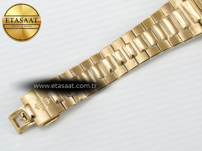 Nautilus 5712 RG PPF 1:1 Best Edition Brown Dial on RG Bracelet A240 Super Clone V2 - Görsel 27