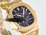 Nautilus 5712 RG PPF 1:1 Best Edition Brown Dial on RG Bracelet A240 Super Clone V2 - Görsel 5