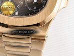 Nautilus 5712 RG PPF 1:1 Best Edition Brown Dial on RG Bracelet PPF240 Super Clone V4+ - Görsel 14