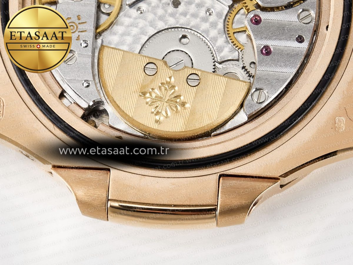 Nautilus 5712 RG PPF 1:1 Best Edition Brown Dial on RG Bracelet PPF240 Super Clone V4+ - Görsel 25