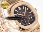 Nautilus 5712 RG PPF 1:1 Best Edition Brown Dial on RG Bracelet PPF240 Super Clone V4+ - Görsel 5