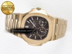 Nautilus 5712 RG PPF 1:1 Best Edition Brown Dial on RG Bracelet PPF240 Super Clone V4+ - Görsel 9
