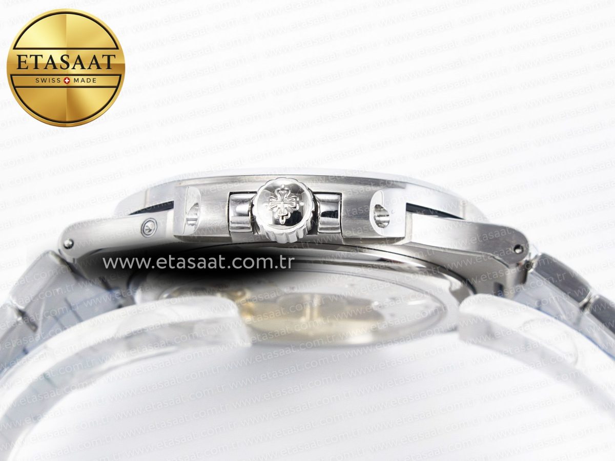 Nautilus 5712 SS OMEF 1:1 Best Edition Blue Dial on SS Bracelet A240 Super Clone - Görsel 16