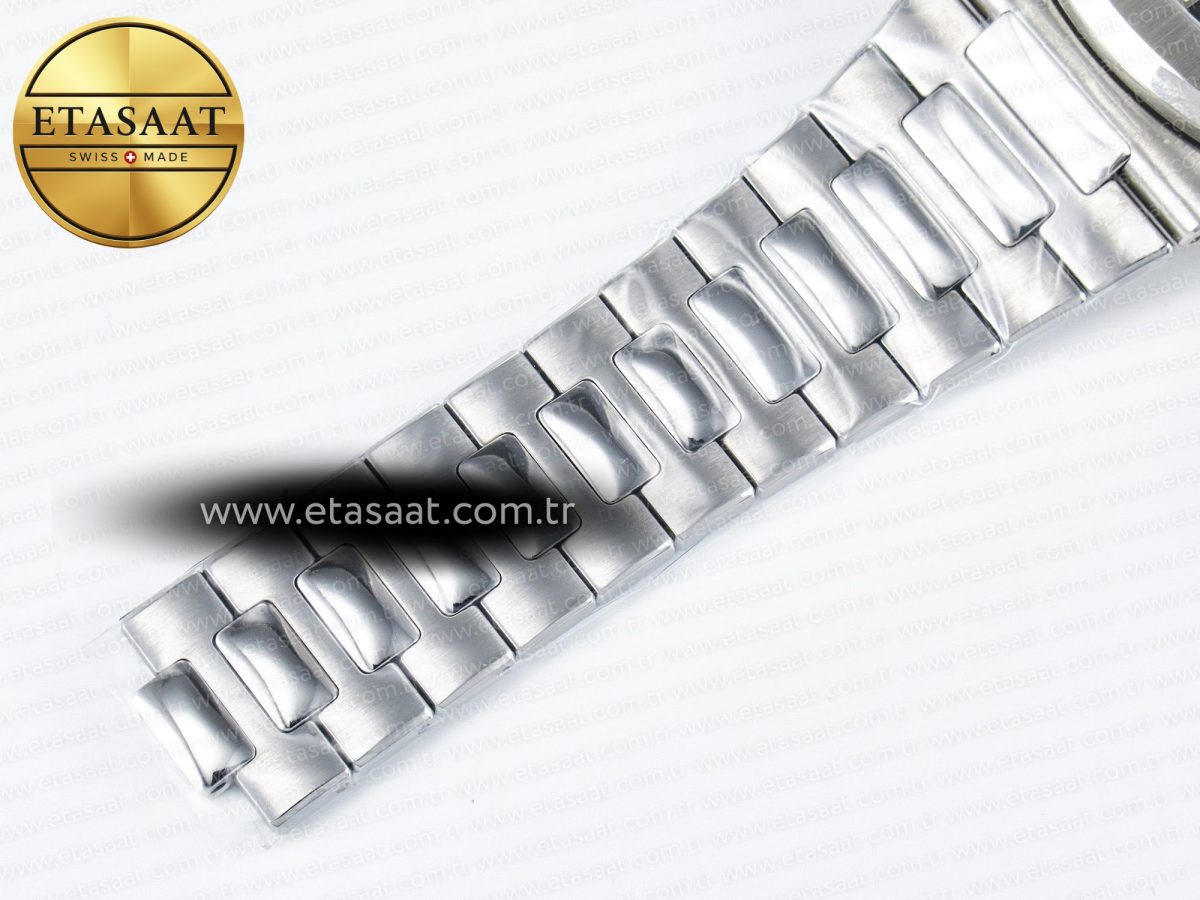 Nautilus 5712 SS OMEF 1:1 Best Edition Blue Dial on SS Bracelet A240 Super Clone - Görsel 25