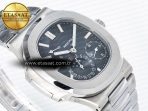 Nautilus 5712 SS OMEF 1:1 Best Edition Blue Dial on SS Bracelet A240 Super Clone - Görsel 7