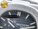 Nautilus 5712 SS PPF 1:1 Best Edition Blue Dial on Black Leather Strap A240 Super Clone V2 - Görsel 11