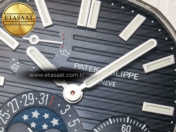 Nautilus 5712 Tiffany PPF 1:1 Best Edition Blue Dial on SS Bracelet A240 Super Clone V2 - Görsel 11