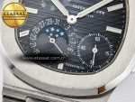 Nautilus 5712 Tiffany PPF 1:1 Best Edition Blue Dial on SS Bracelet A240 Super Clone V2 - Görsel 13