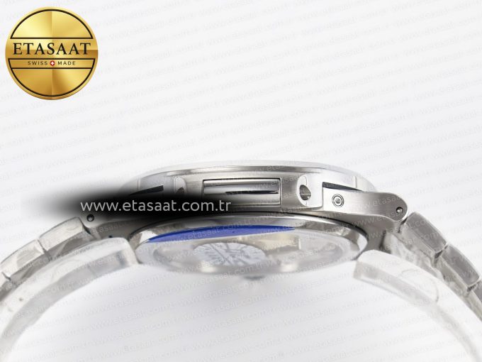 Nautilus 5712 Tiffany PPF 1:1 Best Edition Blue Dial on SS Bracelet A240 Super Clone V2 - Görsel 15