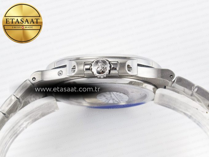 Nautilus 5712 Tiffany PPF 1:1 Best Edition Blue Dial on SS Bracelet A240 Super Clone V2 - Görsel 16